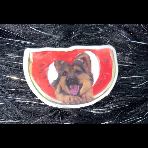 DOG decal Vinyl stickers for Hydro Flask, laptops,cp case,Yeti water bottle - Picture 3 of 11